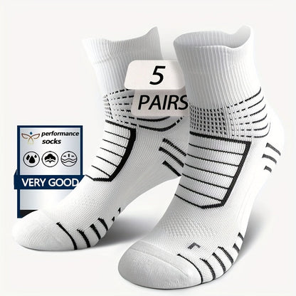 Men's Athletic Ankle Socks - 5-Pair Pack – main product image