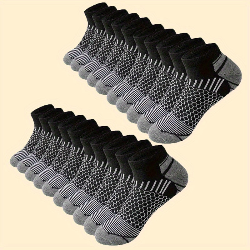 Men's Athletic Ankle Socks - 60-Pair Pack – view 2