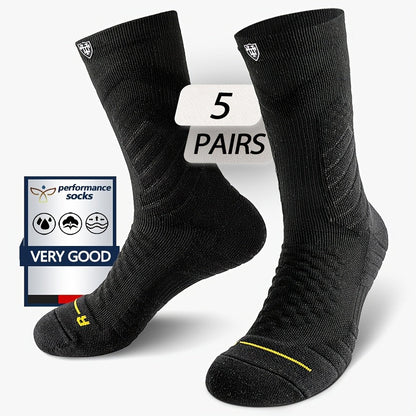 Men's Athletic Compression Socks - 5-Pair Pack – main product image