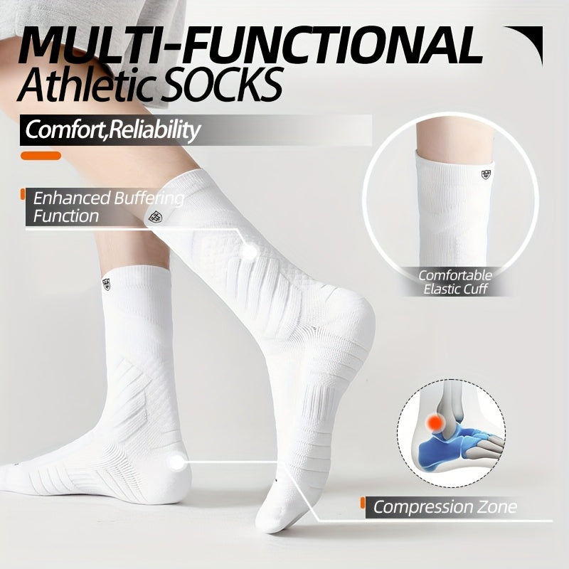 Men's Athletic Compression Socks - 5-Pair Pack – view 4