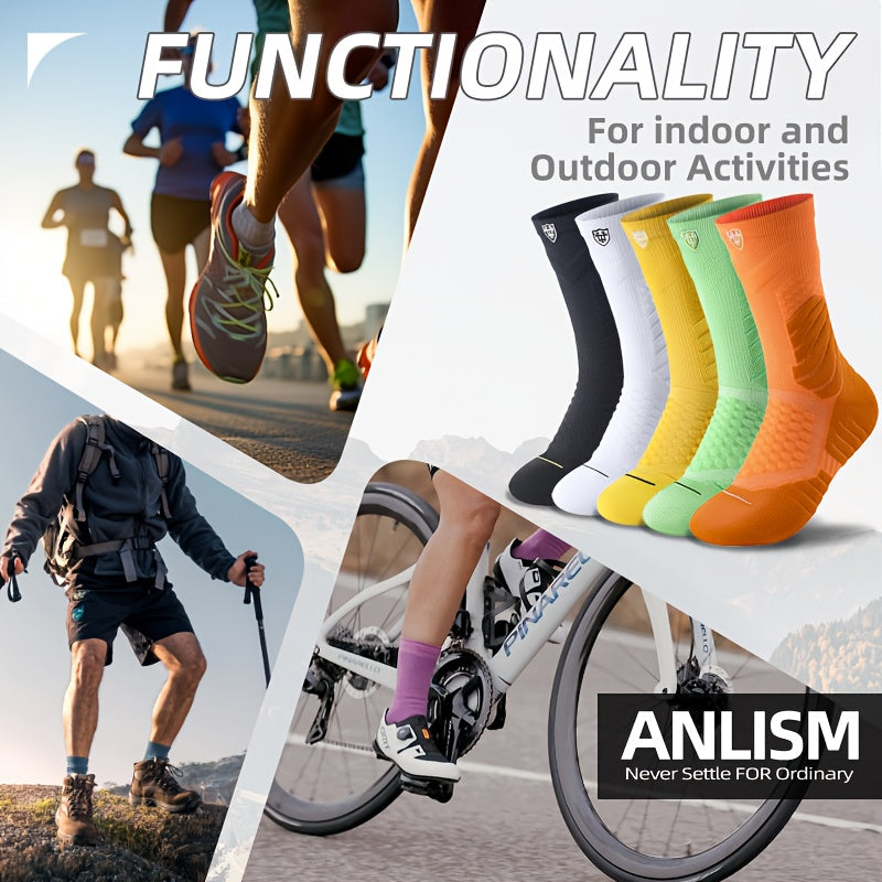 Men's Athletic Compression Socks - 5-Pair Pack – view 8