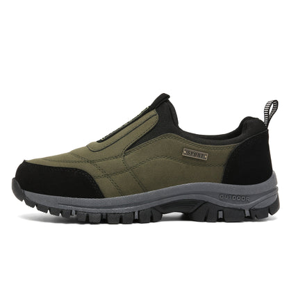 Men's Athletic Shoes - Breathable Comfort & Slip-On Ease – Black / Blue – view 6