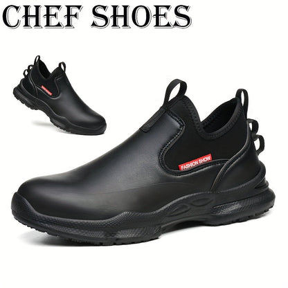 Men's Athletic Shoes - Non-Slip Sole Lightweight for Active Days – Black – main product image
