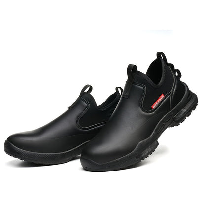Men's Athletic Shoes - Non-Slip Sole Lightweight for Active Days – Black – view 2