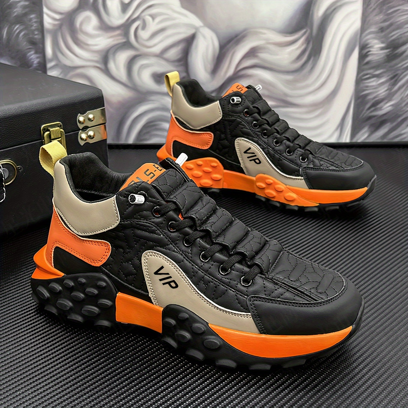 Men's Athletic Shoes - Non-Slip Sole Slip-On for Active Days – main product image