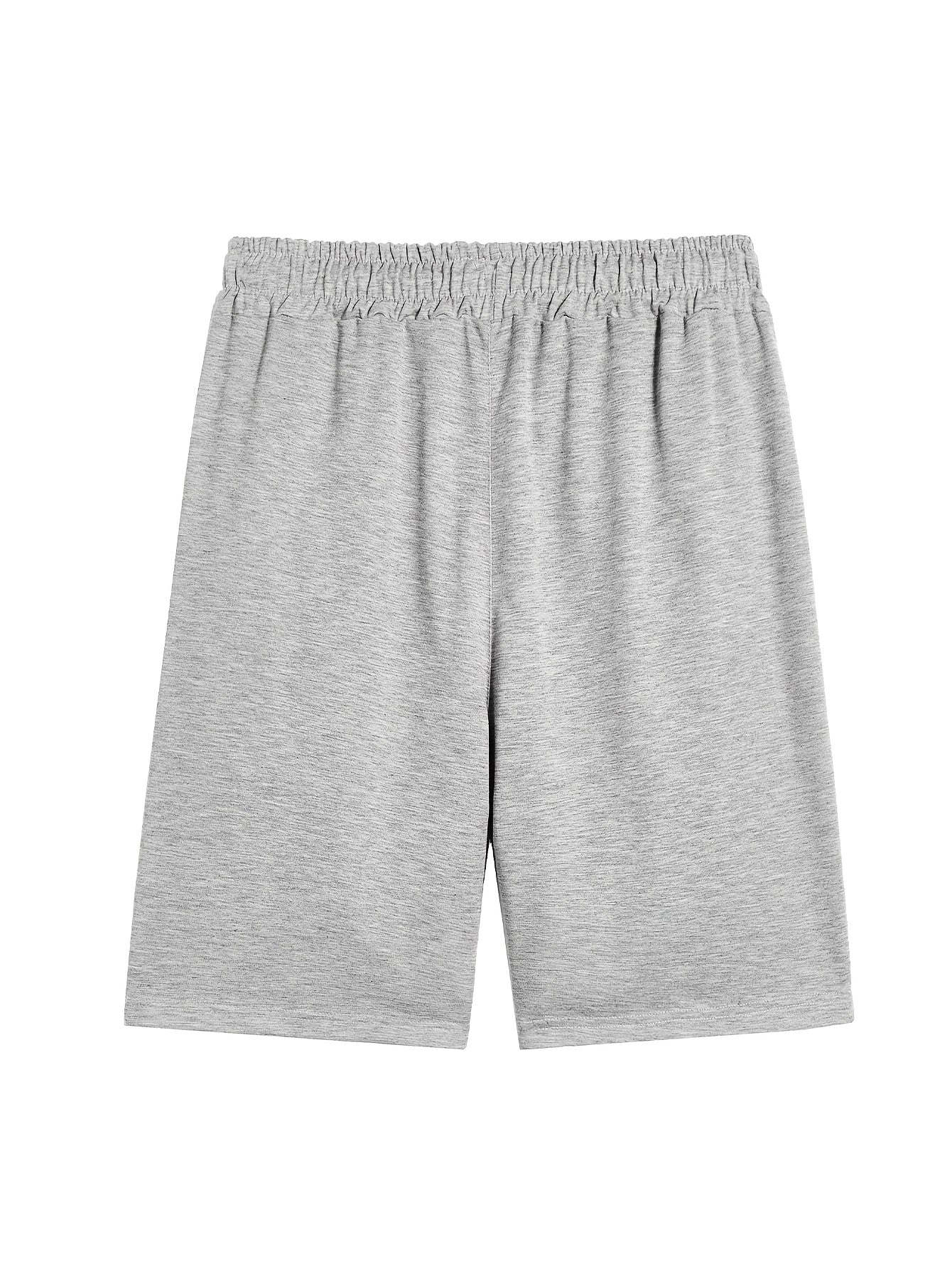 Men's Athletic Shorts - Drawstring Waist – Light Grey – view 3