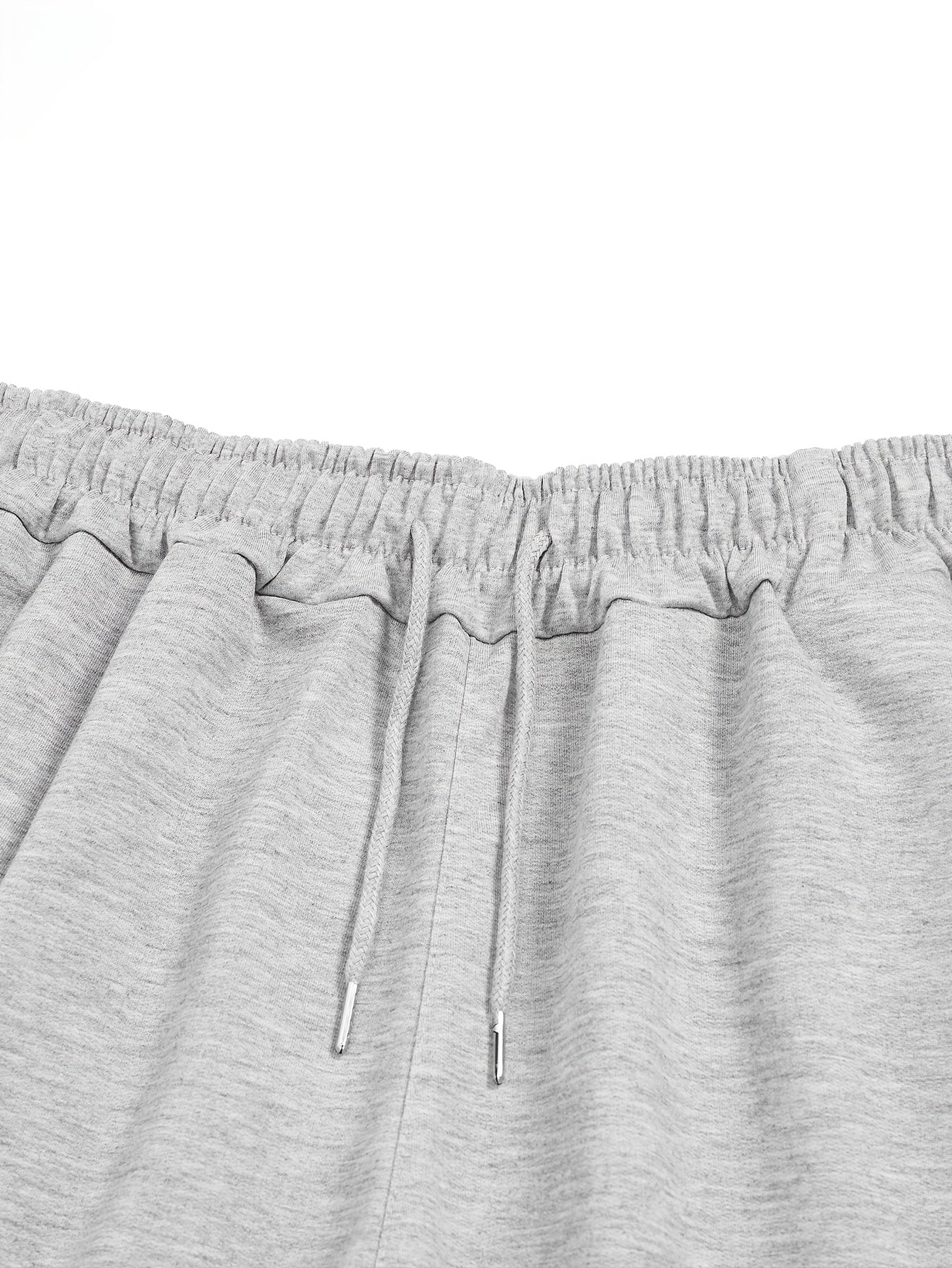 Men's Athletic Shorts - Drawstring Waist – Light Grey – view 4