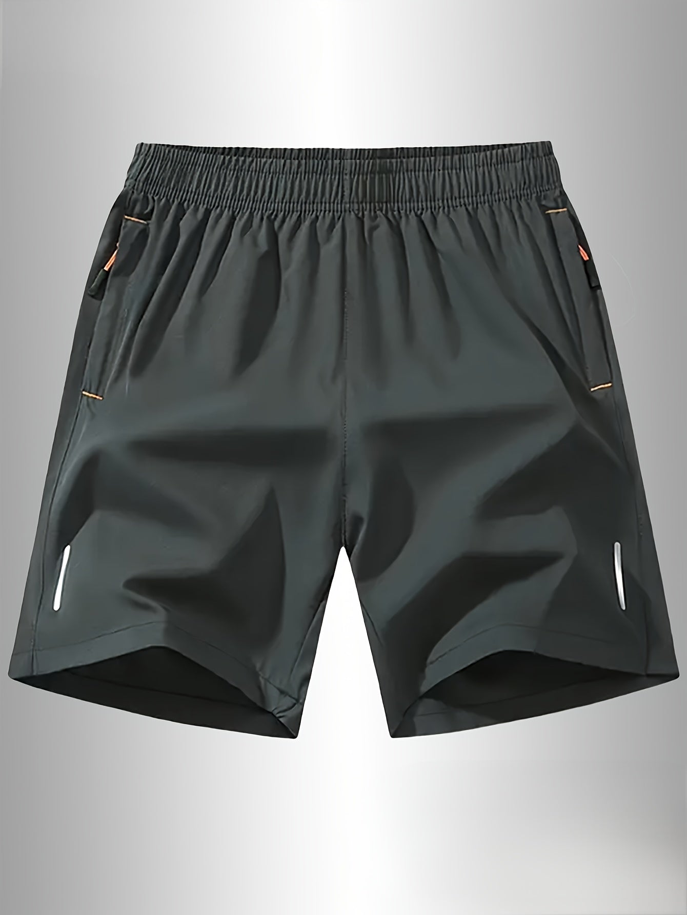 Men's Athletic Shorts - Drawstring Waist With Pockets – 3-Color Selection – view 9