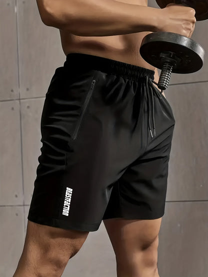 Men's Athletic Shorts - Drawstring Waist With Pockets – 5-Variant Selection detail view