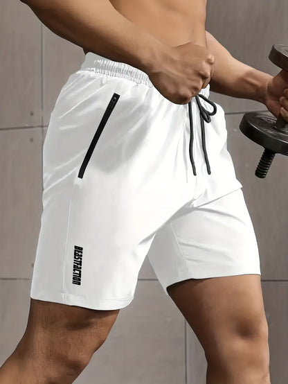 Men's Athletic Shorts - Drawstring Waist With Pockets – 5-Variant Selection detail view