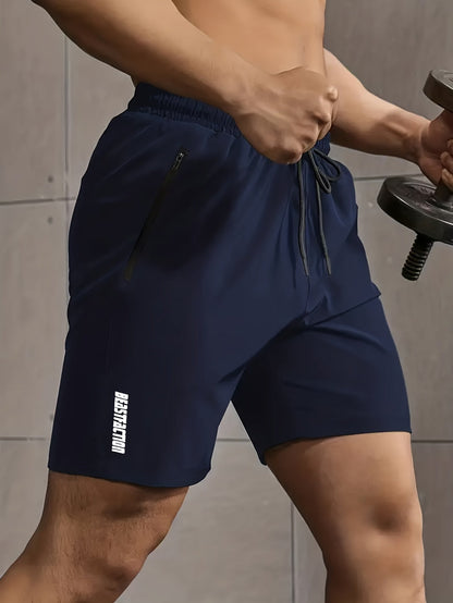 Men's Athletic Shorts - Drawstring Waist With Pockets – 5-Variant Selection detail view
