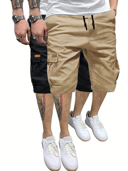 Men's Athletic Shorts - Quick Dry – Black-black – view 10