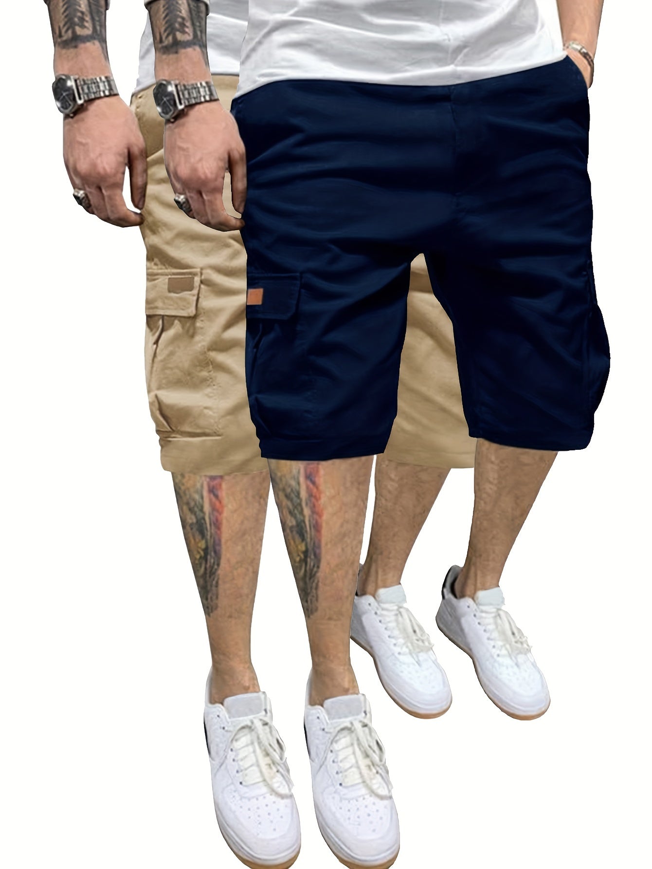 Men's Athletic Shorts - Quick Dry – Black-black – view 12