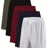 Army Green + Black + Wine Red + Navy Blue + White