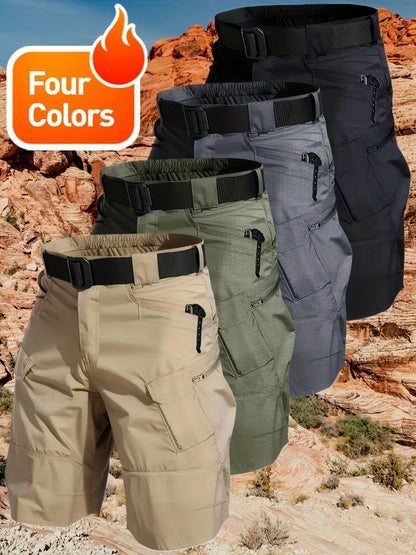 Men's Athletic Shorts - Quick Dry With Pockets – Black+gray – Black option – view 11