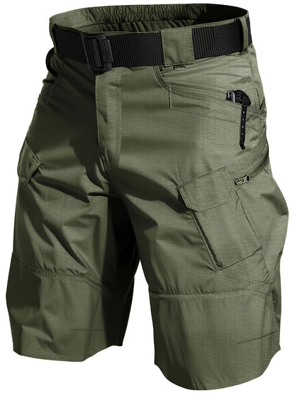 Men's Athletic Shorts - Quick Dry With Pockets – Black+gray – Black option – view 20