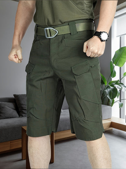 Men's Athletic Shorts - Quick Dry With Pockets – Black+gray – Black option – view 21