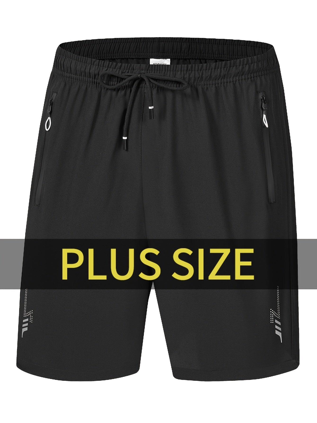 Men's Athletic Shorts - Quick Dry With Pockets – Sizes 1XL–8XL – view 2