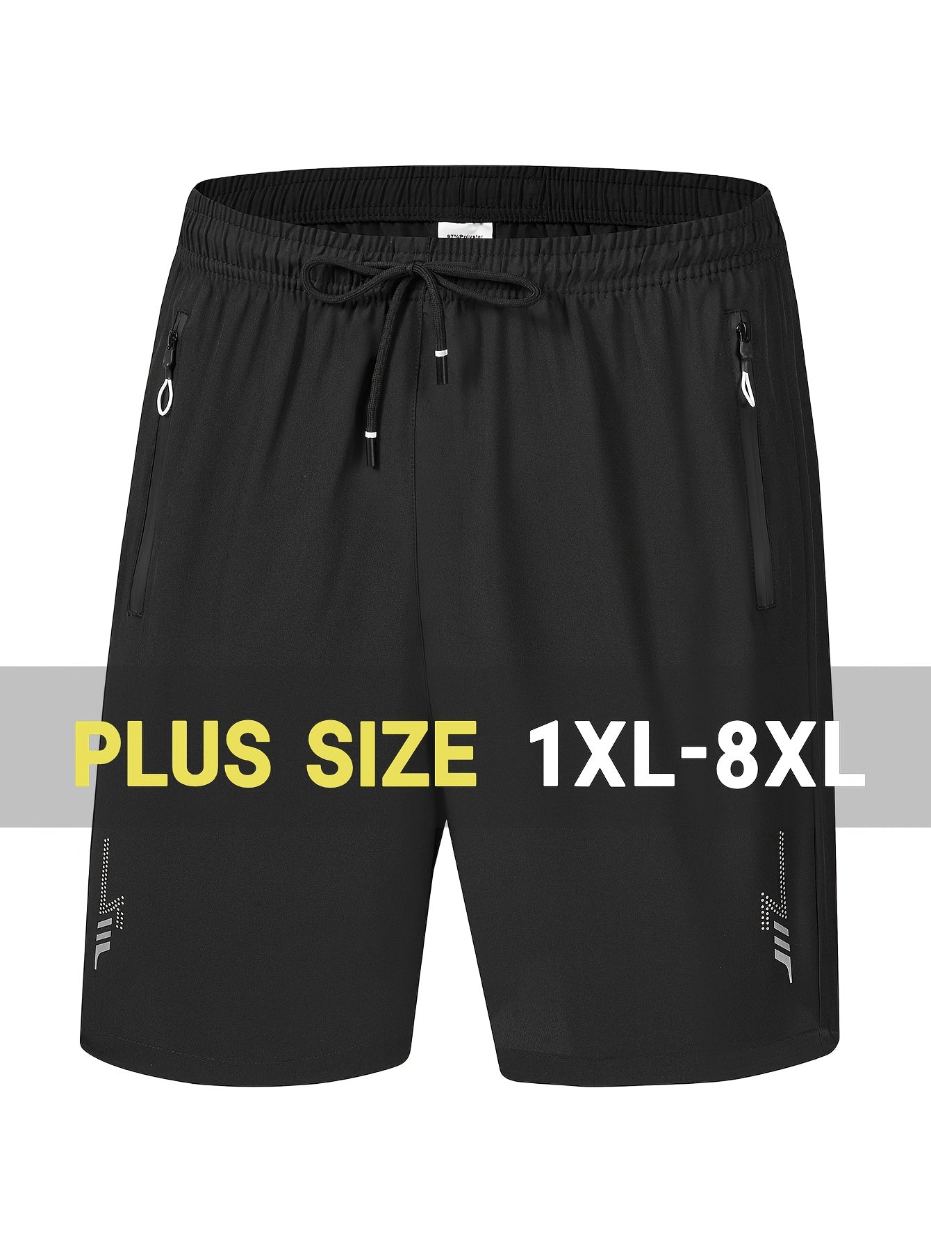Men's Athletic Shorts - Quick Dry With Pockets – Sizes 1XL–8XL – view 5