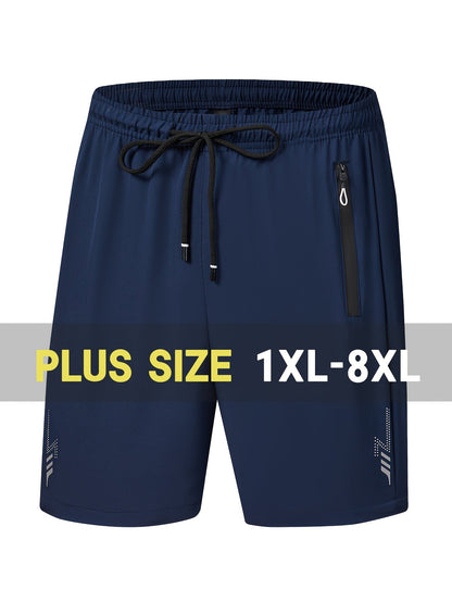 Men's Athletic Shorts - Quick Dry With Pockets – Sizes 1XL–8XL – view 6