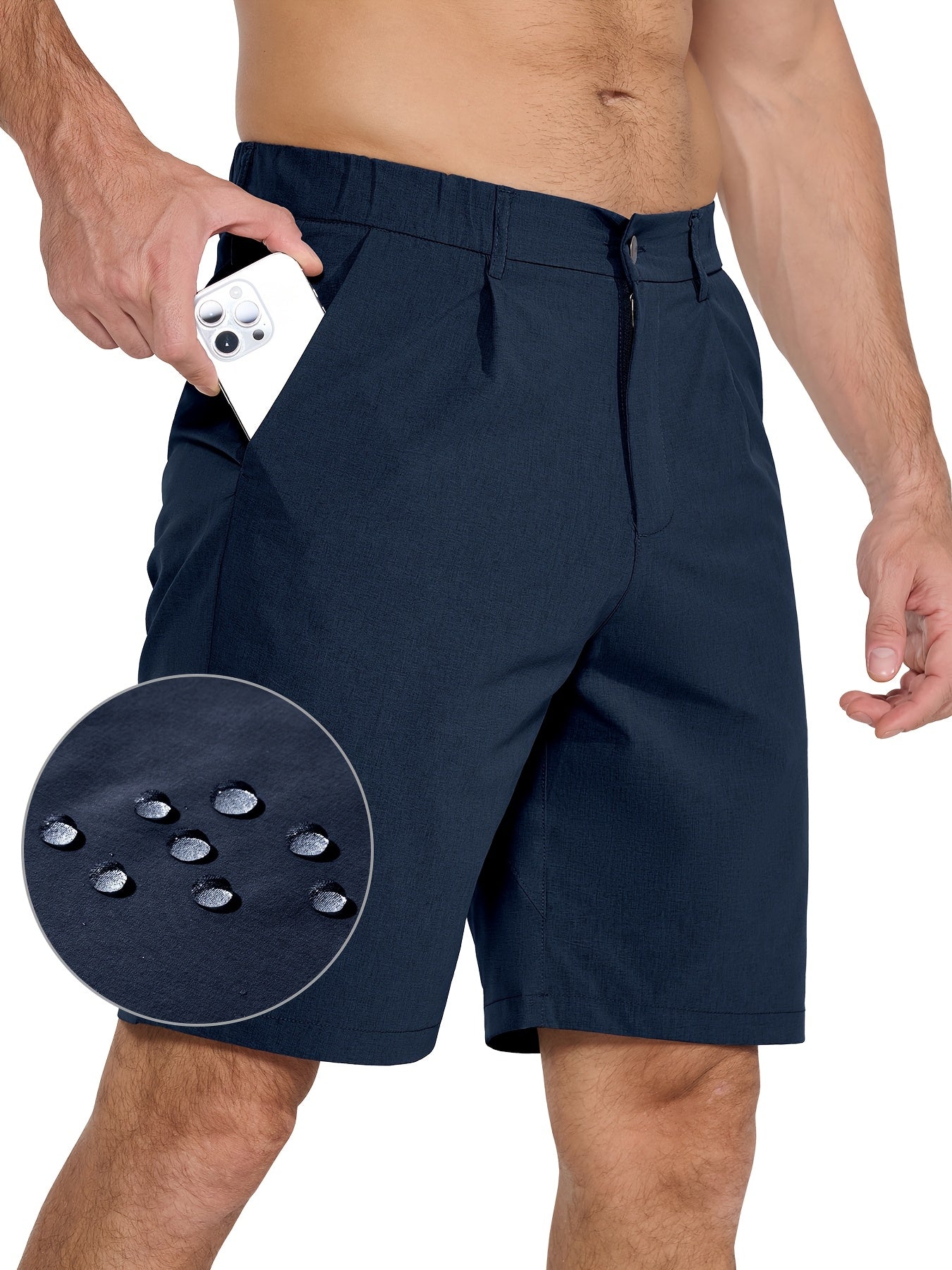 Men's Athletic Shorts - Quick Dry With Pockets – Sizes 30–42 – view 2
