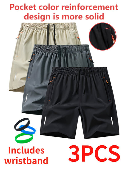 Men's Athletic Shorts - Stretch With Pockets – 14-Variant Selection – view 2