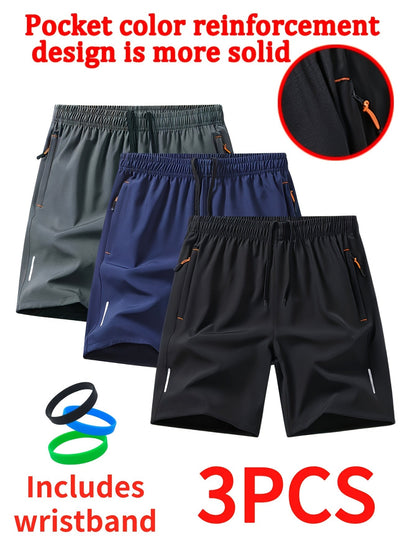 Men's Athletic Shorts - Stretch With Pockets – 14-Variant Selection – view 18