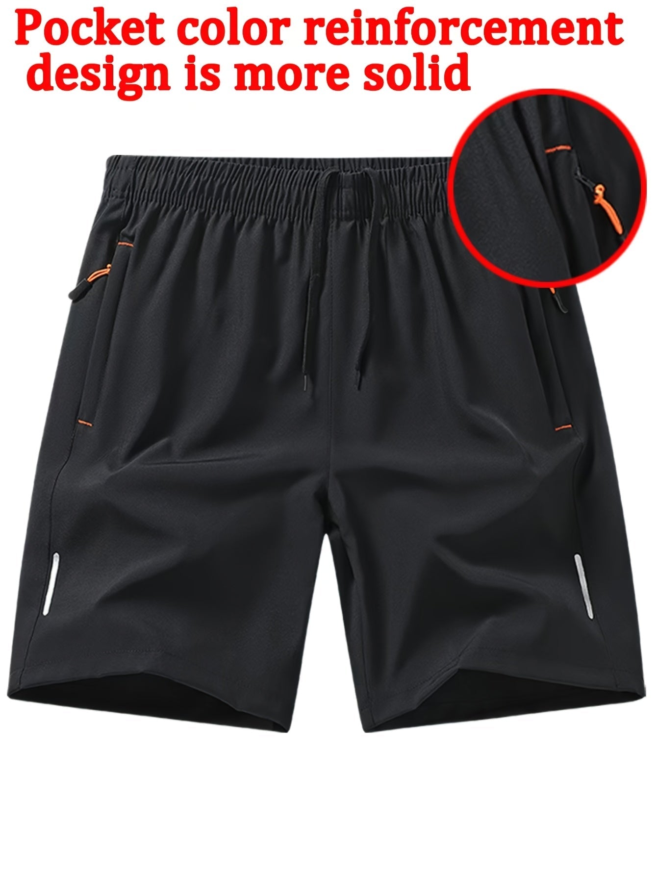 Men's Athletic Shorts - Stretch With Pockets Active – Sizes S–XXL – view 6