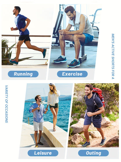 Men's Athletic Shorts - Stretch With Pockets Active Style – view 10