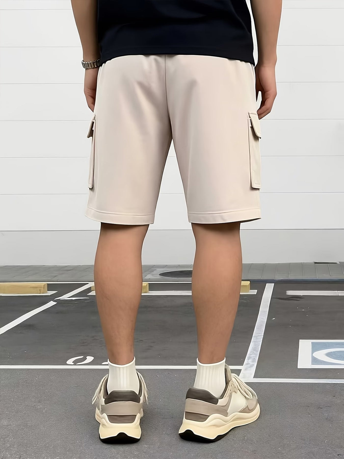 Men's Athletic Shorts - Stretch With Pockets – Relaxed Fit / 12-Variant Selection – view 4
