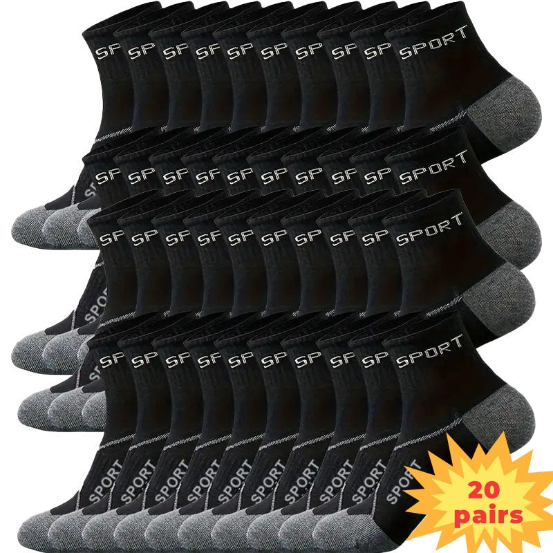 Men's Athletic Socks - 20-Pair Pack – main product image