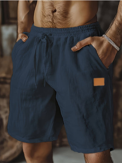 Men's Beach Shorts - Drawstring Waist With Pockets – view 5