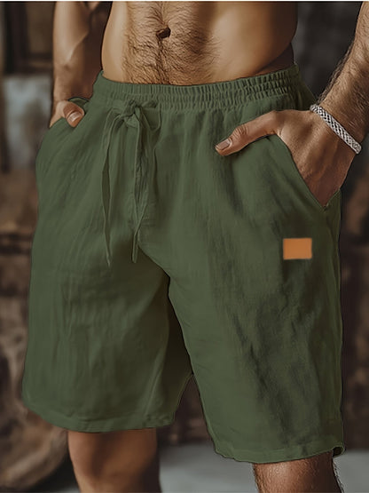 Men's Beach Shorts - Drawstring Waist With Pockets – view 6