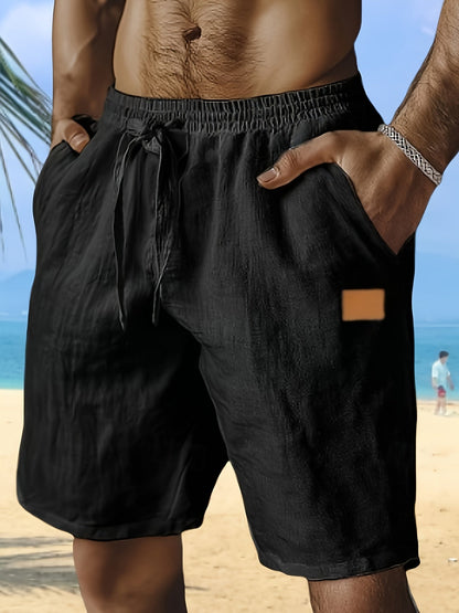 Men's Beach Shorts - Drawstring Waist With Pockets – view 11