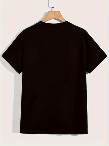 Men's Black + Sky Blue + Dark Gray + Light Gray + Navy Blue Cotton Short-Sleeve T-Shirt – view 5