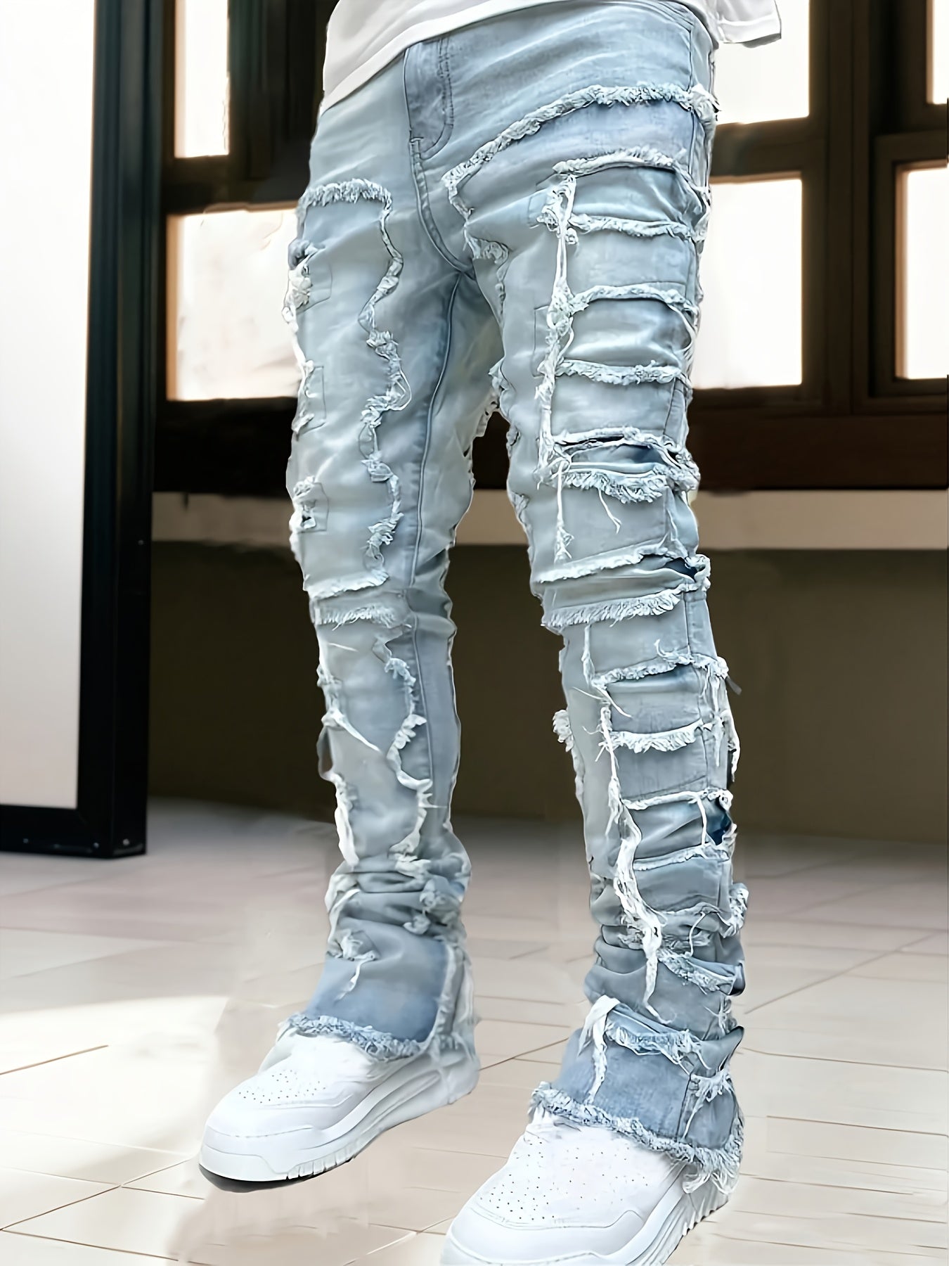 Men's Bootcut Jeans - Classic Wash Clean Finish Weekend – view 3