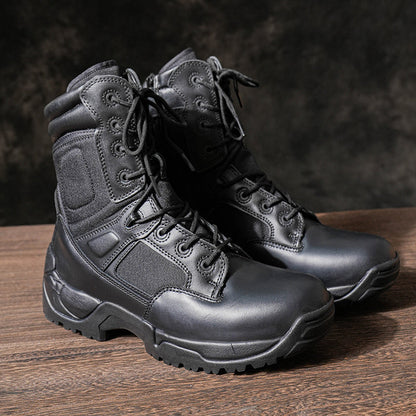Men's Boots - Breathable Mesh Cushioned Comfort for Outdoor & – view 2