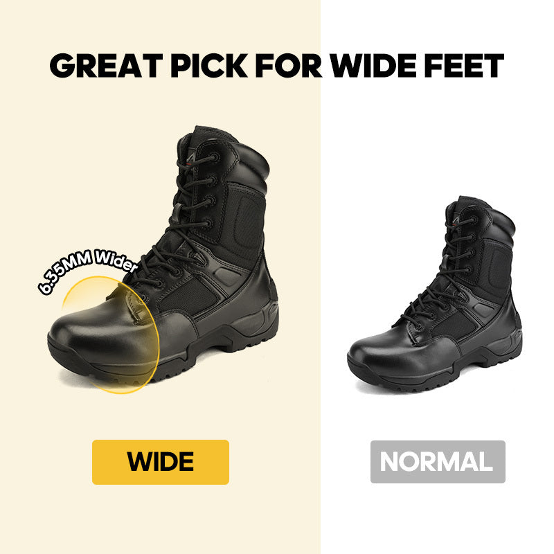 Men's Boots - Breathable Mesh Cushioned Comfort for Outdoor & – view 4
