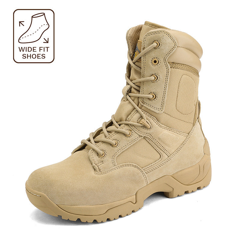 Men's Boots - Breathable Mesh Cushioned Comfort for Outdoor & – view 11