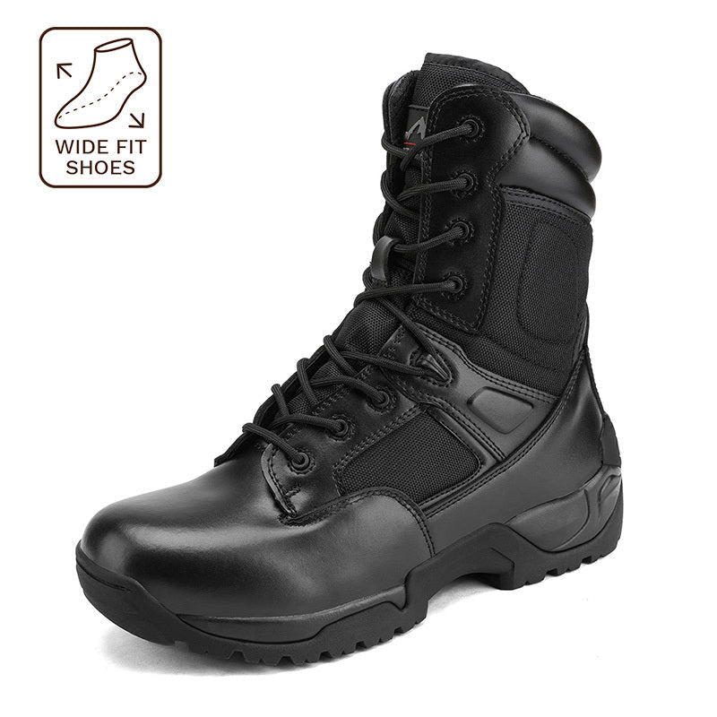 Men's Boots - Breathable Mesh Cushioned Comfort for Outdoor & – view 12