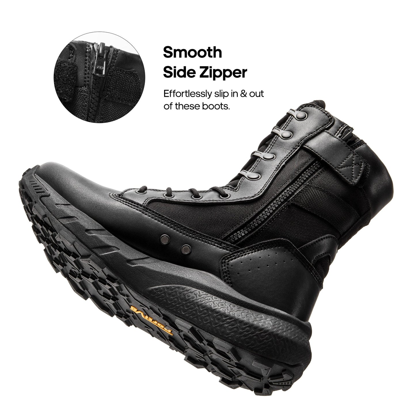 Men's Boots - Breathable Mesh Lightweight for Outdoor & – view 2