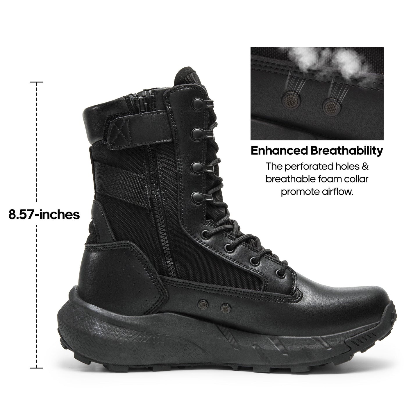 Men's Boots - Breathable Mesh Lightweight for Outdoor & – view 3