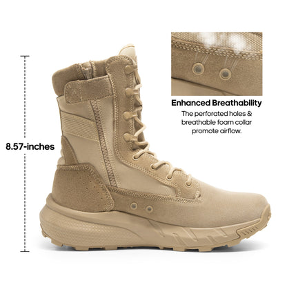 Men's Boots - Breathable Mesh Lightweight for Outdoor & – view 9