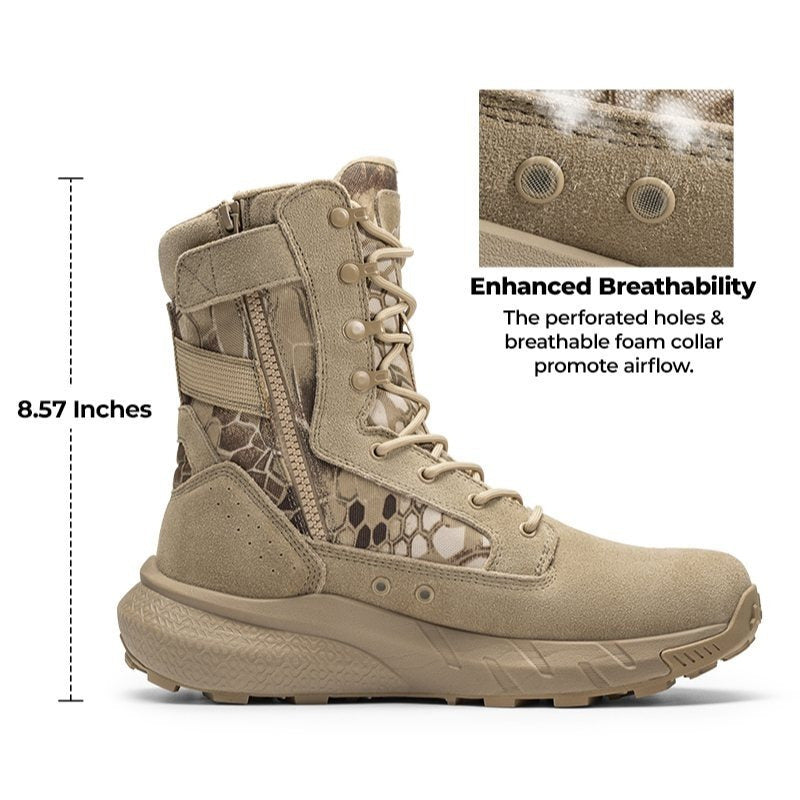 Men's Boots - Breathable Mesh Lightweight for Outdoor & – view 11