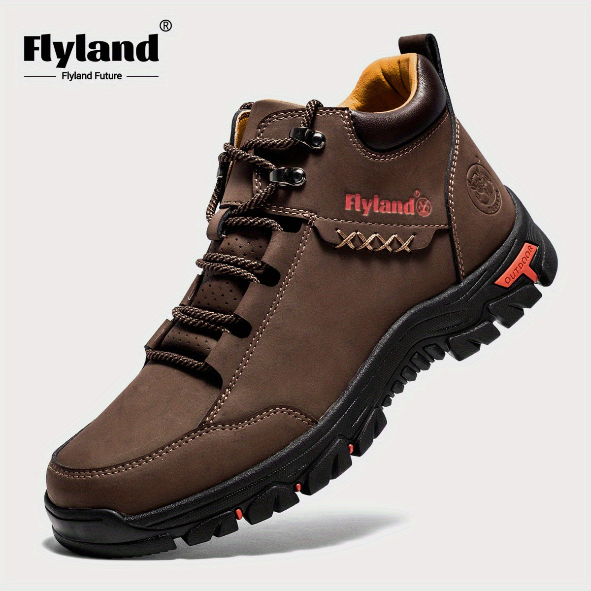 Men's Boots - Comfort Fit for Everyday Wear – Golden / Camel – view 7
