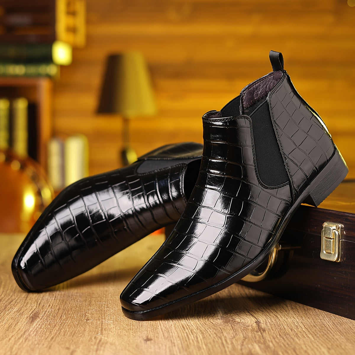 Men's Boots - Everyday Comfort & Durable Sole – 30-Variant Selection – view 8