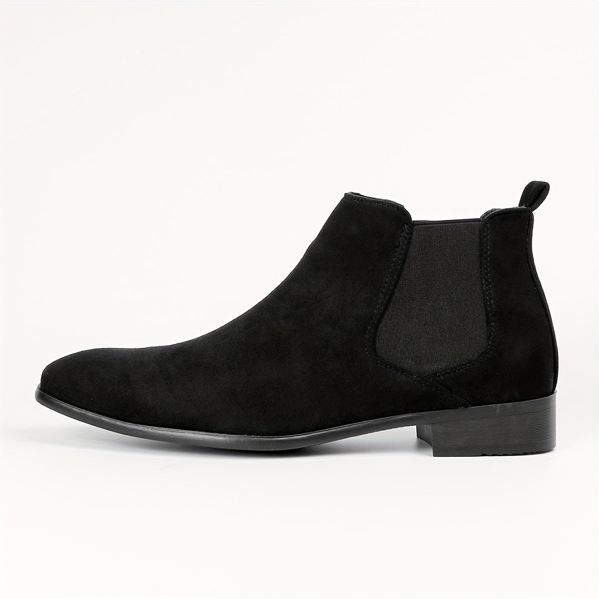 Men's Boots - Everyday Comfort & Durable Sole – Black / Burgundy – view 2