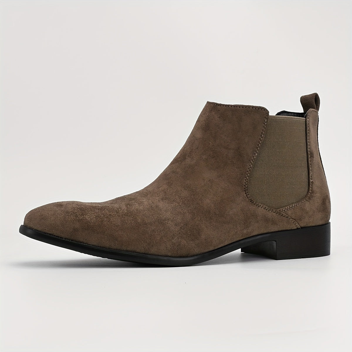 Men's Boots - Everyday Comfort & Durable Sole – Black / Burgundy – view 4