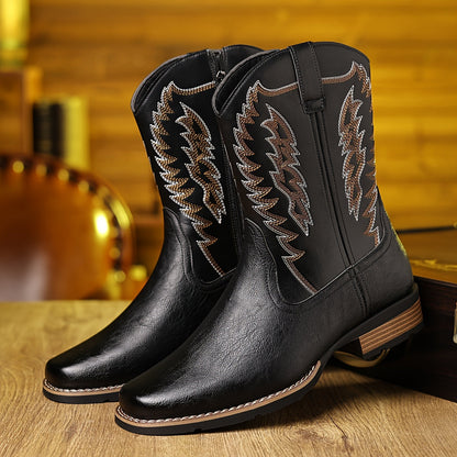 Men's Boots - Everyday Comfort & Durable Sole – Black / Dark Brown – view 6