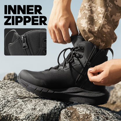 Men's Boots - Non-Slip Sole Cushioned Comfort for Beach & Water – Black / Sepia – view 15